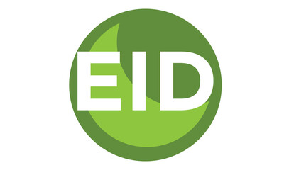 Eid sale icon, vector design for holiday  Eid and Ramadan.