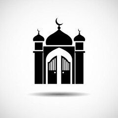 Ramadan Event Silhouette Vector Art Illustration Design
