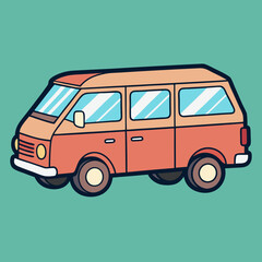 retro car vector