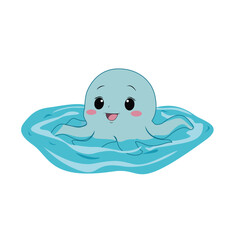 Little cute Octopus.