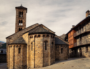 The Church of Santa Mar&iacute;a is a Romanesque temple in Tahull, province of Lleida, Catalonia, Spain.