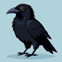 Fototapeta premium crow on a branch