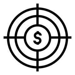 target vector icon