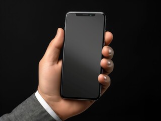 Close-up of hands, hand using phone, hand using tablet, business.ai_generated