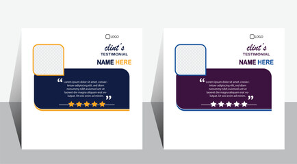 This is a Clint testimonial design