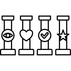 Four Laws Of Behavior Change Icon