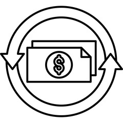 Economic Cycle Icon