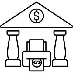 Quantitative Easing Icon