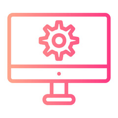 gears gradient icon