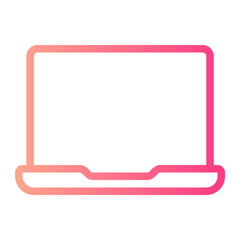 laptop gradient icon