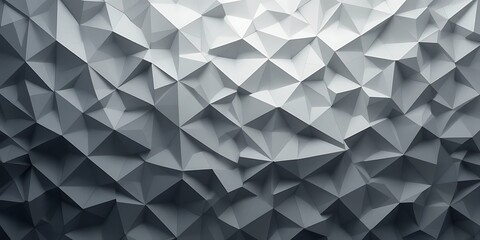 Abstract Gray Triangular Geometric Pattern Background