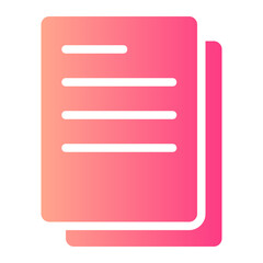 file gradient icon