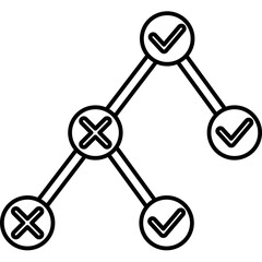 Decision Tree Icon