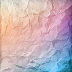 Fototapeta premium Soft Elegance: Pastel Background with Subtle Paper Texture, crumpled paper background