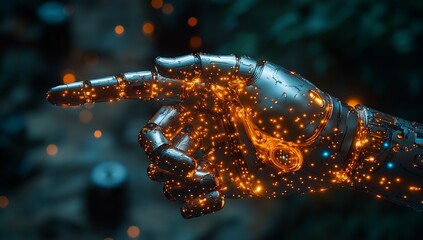 Robotic Hand Pointing