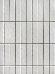 Bright white subway tiles seamless background texture. Subway tiles are often used in bathrooms or...