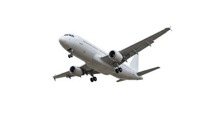 airplane isolated on white background