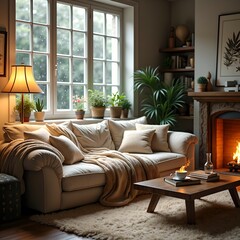 Elegant Indoor Plants in Modern Interiors – Stylish Greenery for Home Spaces