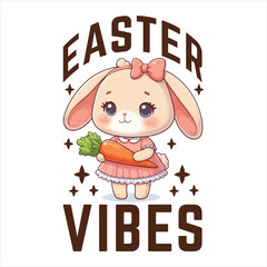 Easter Vibes  Easter Day T Shirt Design