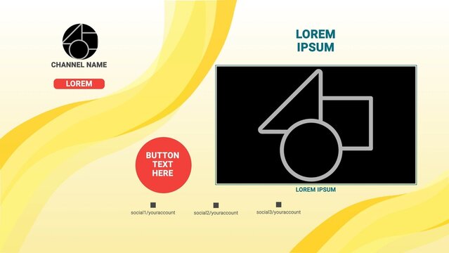 Multifunctional Social Video End Card 