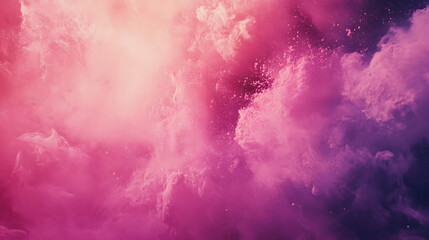Obraz premium A swirling vortex of pink tones, resembling a starry nebula in space.