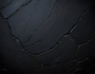 black cracked ball texture background, black abstract background