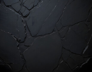 cracked asphalt background, black cracked ball texture background, black abstract background, grunge black background 