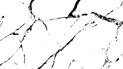 Black cracks on white. Grunge texture. Texture of cracked concrete. grunge background. Wall of cracked concrete. Beautiful marble texture pattern white Transparent background.