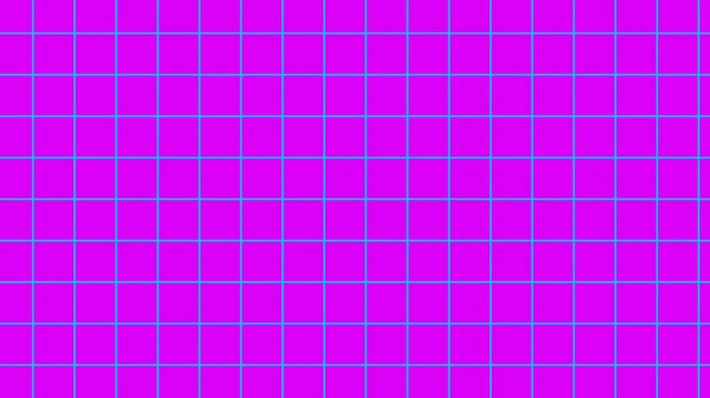 Blue grid animation on a purple background, purple grid animation background 4k