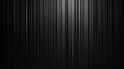 A sleek, minimalist backdrop featuring a series of dark vertical stripes with subtle lighting accents.