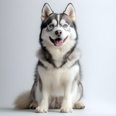 Fototapeta premium siberian husky puppy