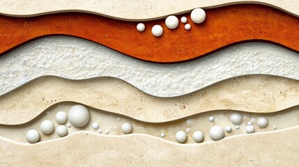 Obraz premium Abstract Contemporary Art Print Set with Unique Textures and Colors