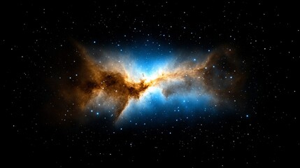 Vibrant Cosmic Nebula Ablaze with Colorful Celestial Details