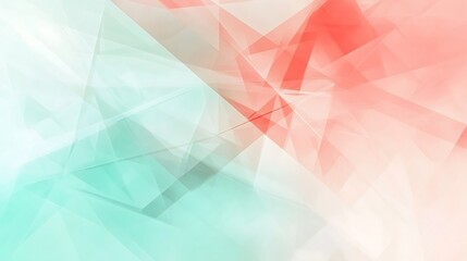 Abstract Pastel Geometric Shapes Design Background