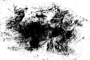 Rustic splash vector texture. Abstract background. Weathered surface and shape. Dirty and damaged backdrop.