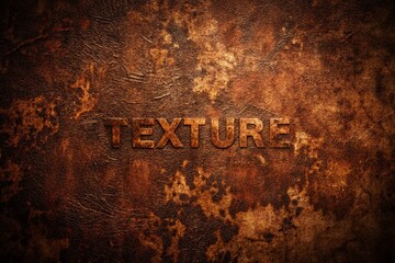 Dark Brown Grungy Texture Background - Abstract Vintage Design