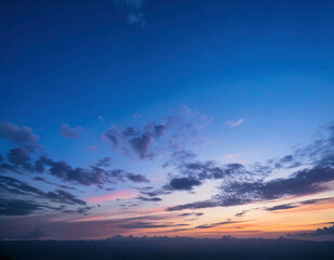 Evening Calm Twilight Sky