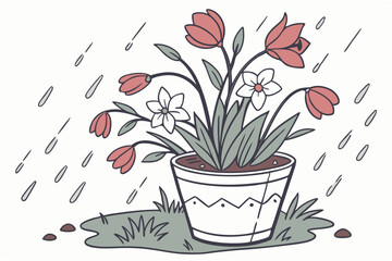 bouquet of tulips