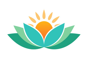 abstract flower icon