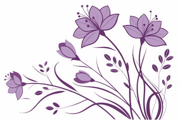 abstract floral background