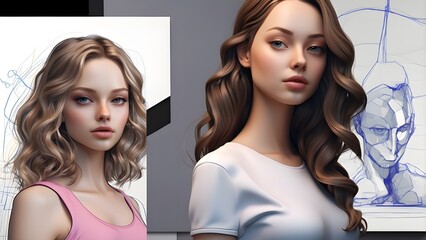 Discover the capabilities of our AI technology as it vividly and realistically brings your 3D doodles to life. Your ideas can gain a whole new dimension and realism with a variety of stylistic renderi