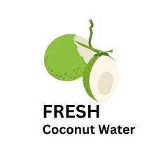  illustration of  coconut  water
