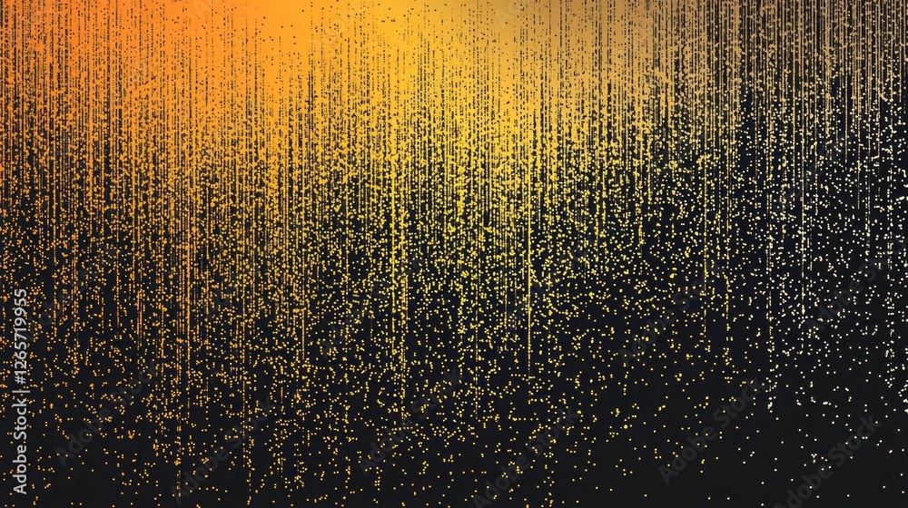 Poster this captivating gradient showcases a rich blend of golden hues fading into black and yellow, creati