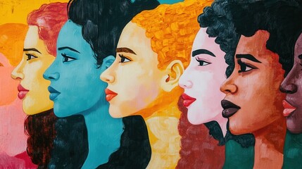 Fototapeta premium Addressing intersectionality supports diverse identities.