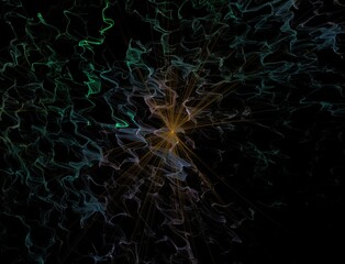 Imaginatory fractal abstract background Image