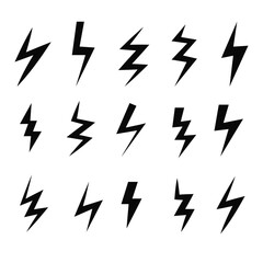 Silhouette power icon