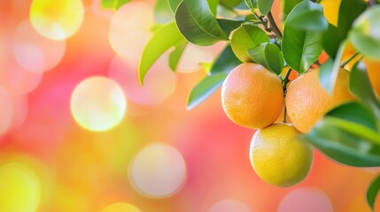 Vibrant fresh fruits and vegetables in abstract harmony, celebrating nature's colorful abundance.