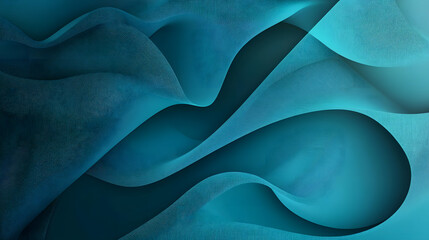 Fluid blue waves creating a smooth and calming texture, evoking tranquility.
