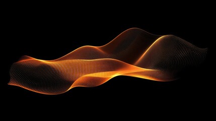 Abstract digital graph with clean lines and gradient lighting, embodying modern minimalism and professional clarity.