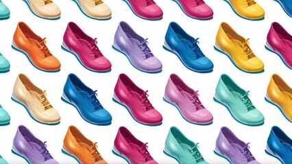 Close-Up of Two Different Colored Shoes for National Two Different Colored Shoes Day: Playful and Unique Style